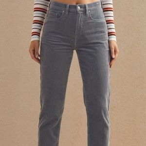 PacSun: Cloudy Blue Corduroy Mom Jeans